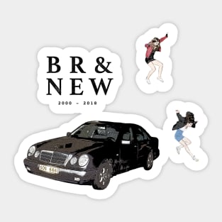 brand new - science fiction Sticker